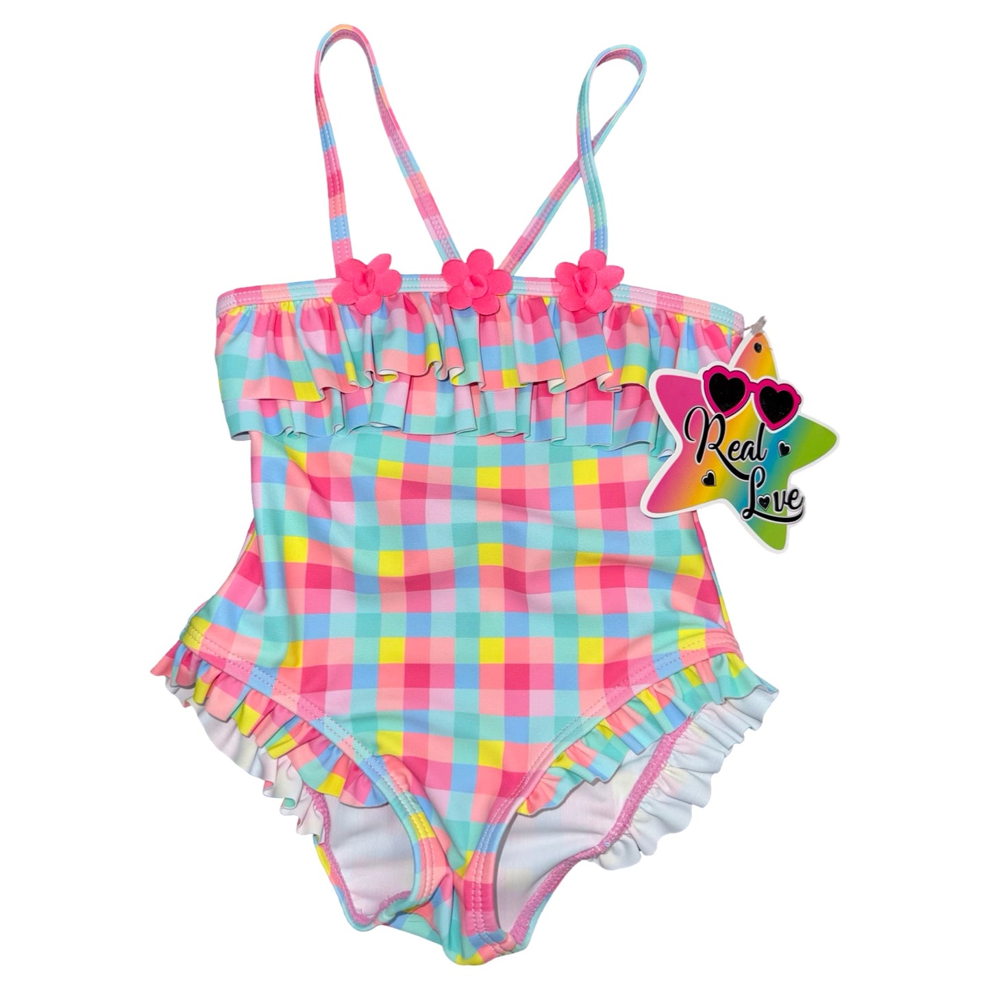 NWT Bathing suit by Real Love size 18m