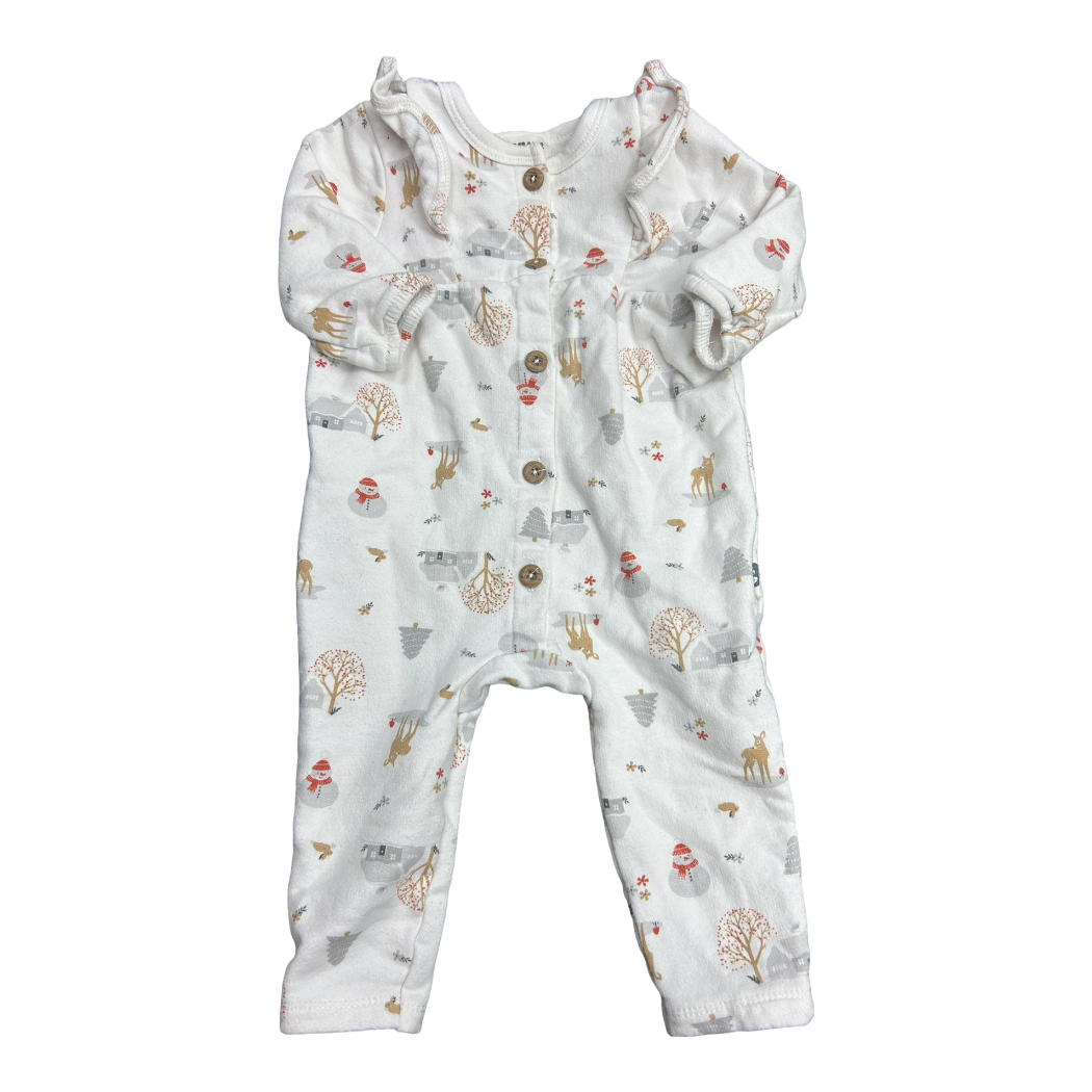 One piece holiday outfit by Rabbit+Bear size 3-6m