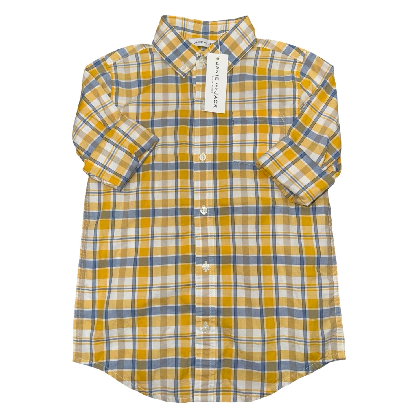 NWT Button up by Janie and Jack size 6