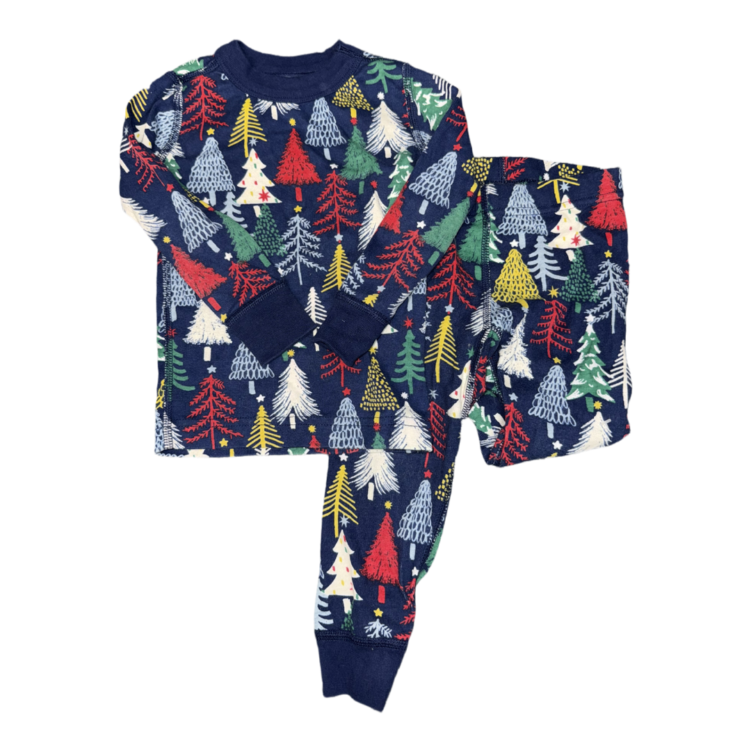 2 Piece holiday pajama set by Hanna Andersson size 2