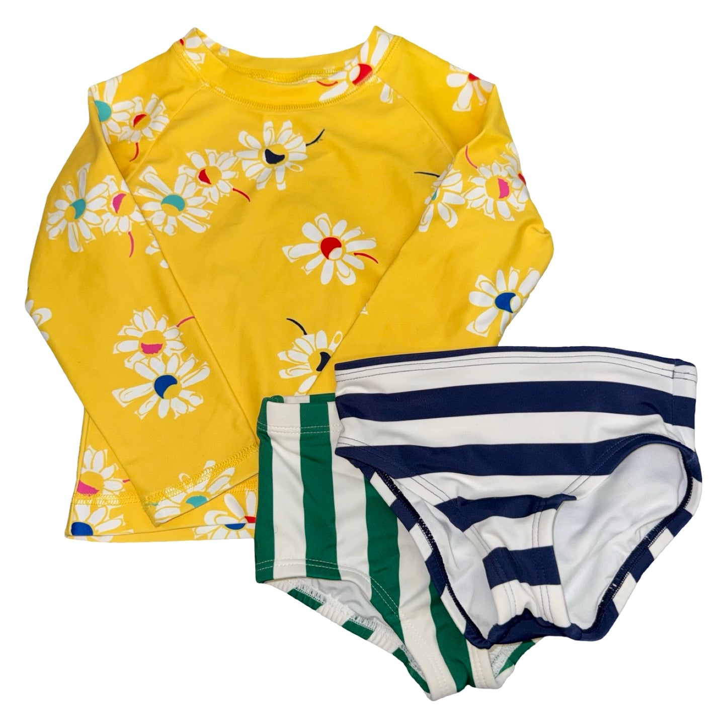 3 Piece bathing suit by Hanna Andersson size 3