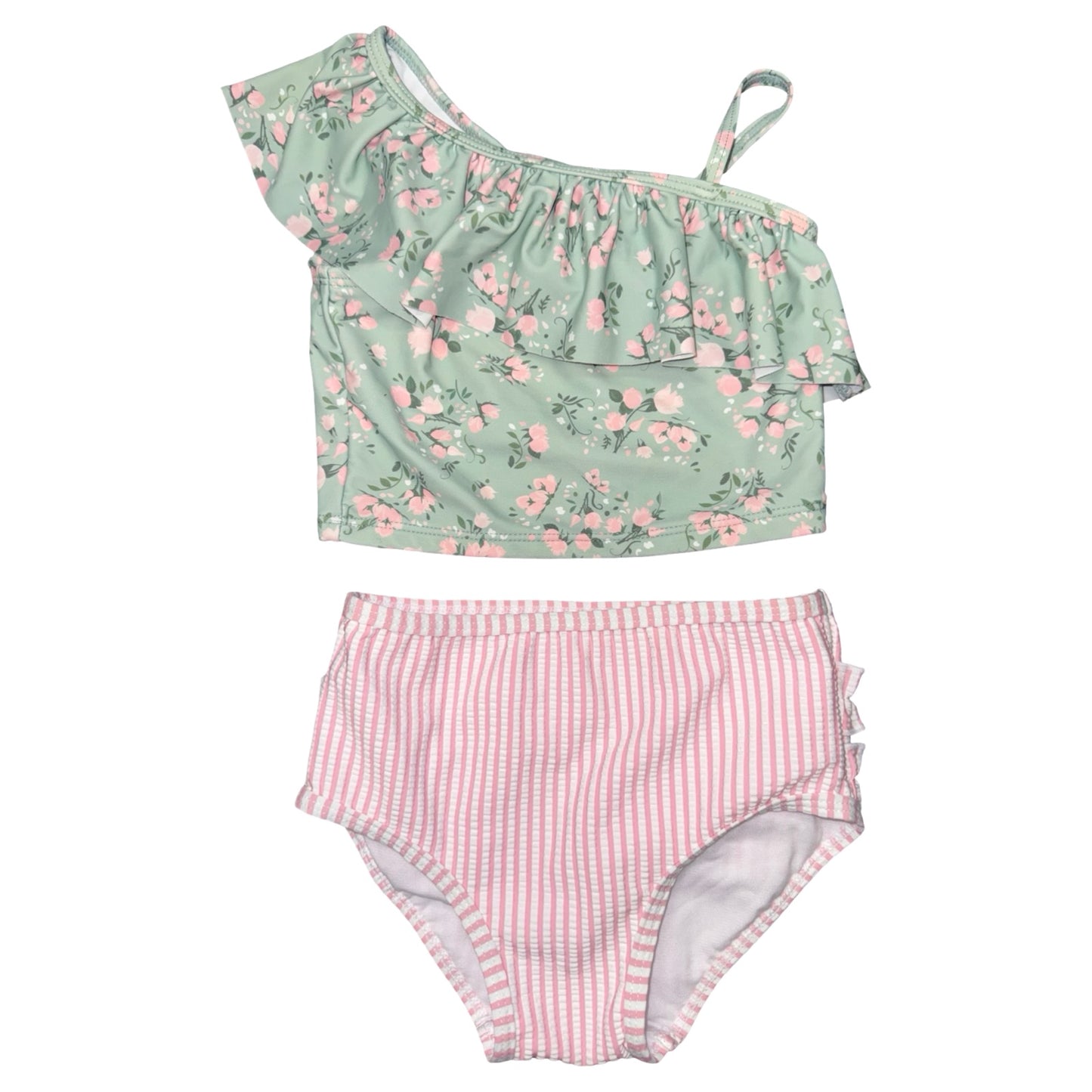 2 Piece bathing suit by Ruffle Butts size 4