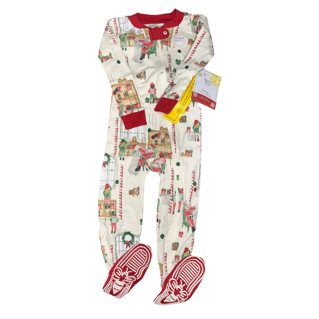 NWT Holiday sleeper by Burts Bees size 18m