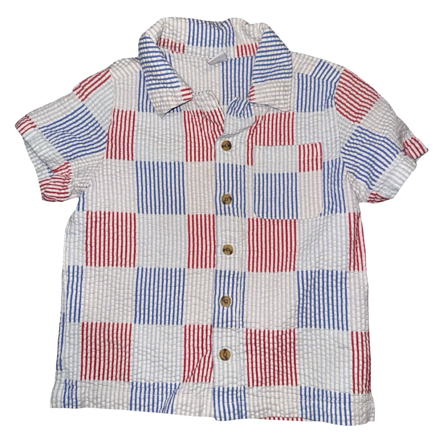 Holiday button up by Old Navy size 4