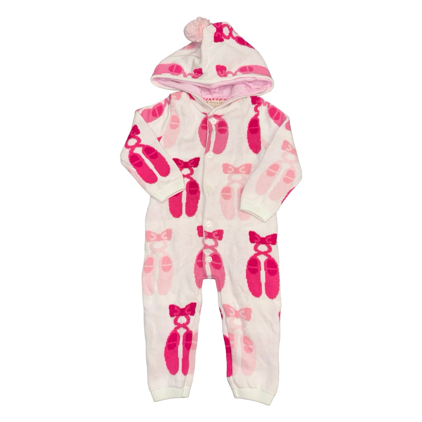 Knitted one piece by Monica + Andy size 6-9m