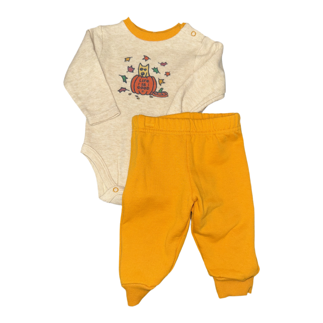 2 Piece Thanksgiving set by Life is Good size 3-6m