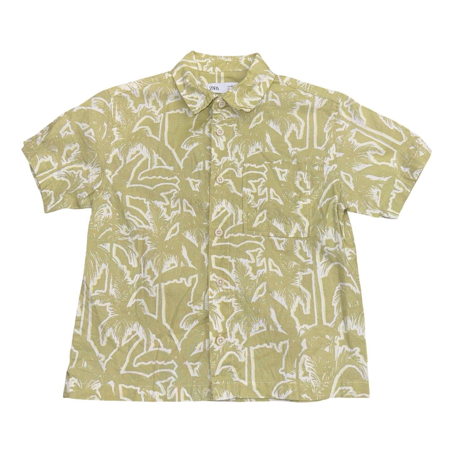 Button up by Zara size 6-7