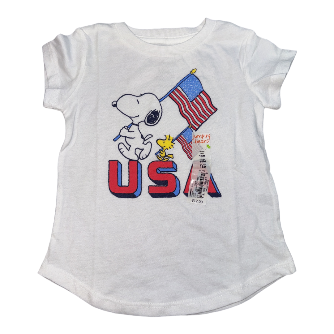 NWT Holiday short sleeve by Jumping Beans size 18m