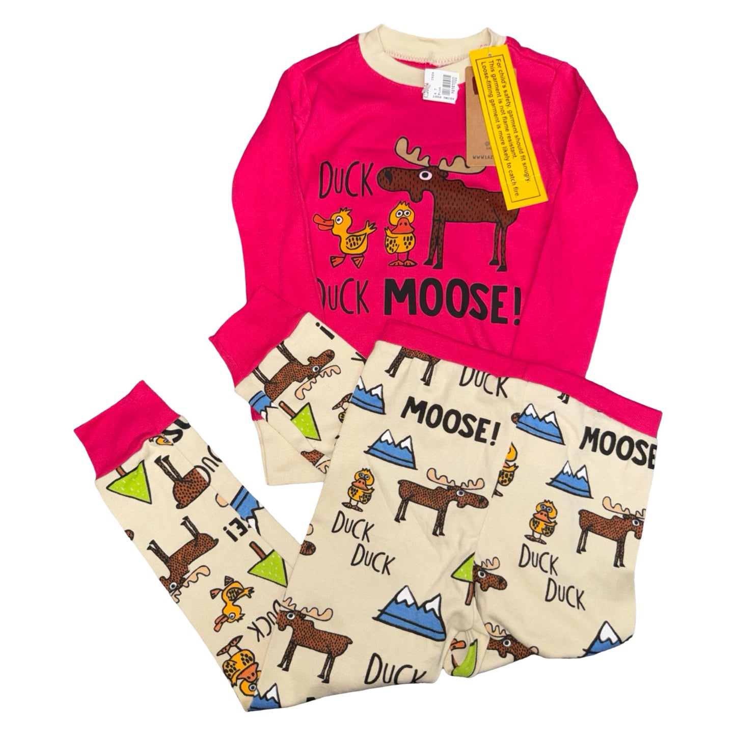 NWT 2 piece pajama set by Lazy One size 4