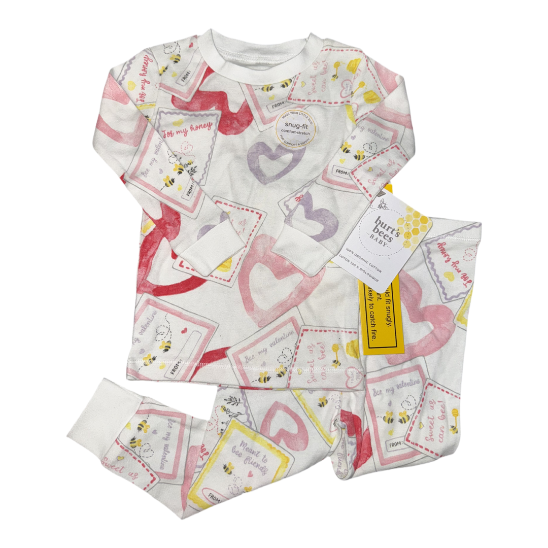 NWT 2 piece pajama set by Burts Bees size 12m