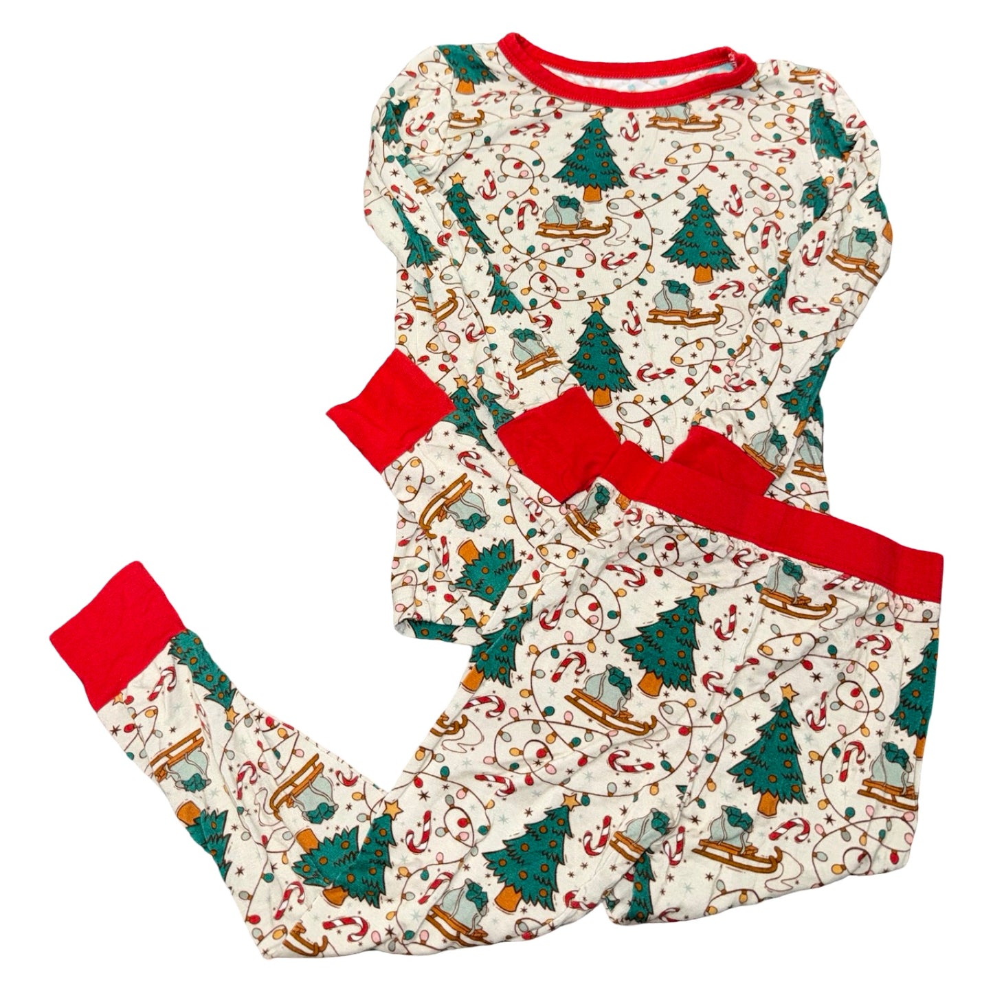 2 Piece Christmas pajama set by Millie + Roo size 2