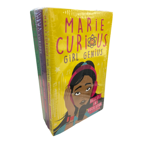 NWT Marie Curious Girl Genius 3 book set