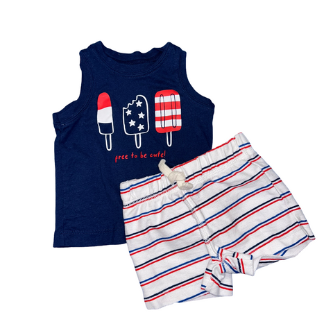 2 Piece set by Carters size 3m