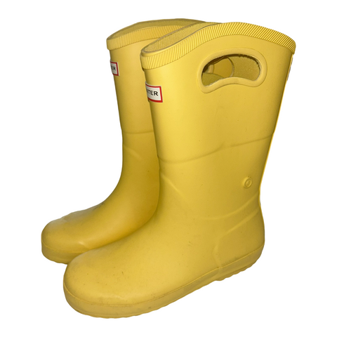 Rainboots by Hunter size 4y