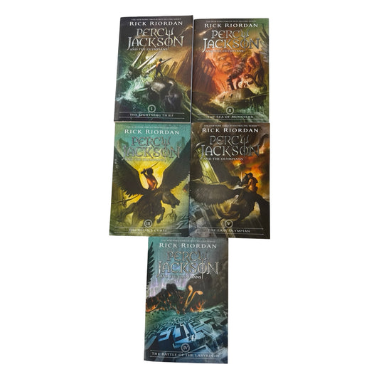Percy Jackson series books 1-5