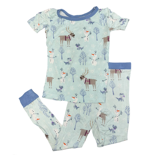 2 Piece pajama set by Little Sleepies X Disney size 3