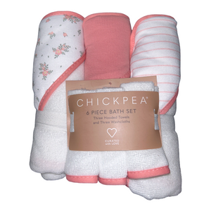 NWT 6 piece bath set by Chick Pea