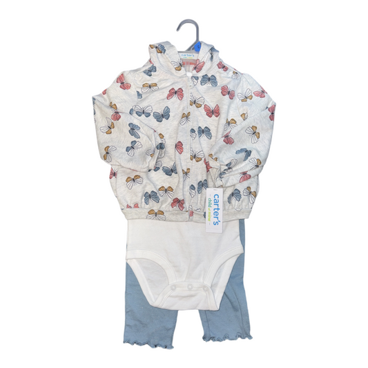 NWT 3 piece set by Carters Child Of Mine size 24m