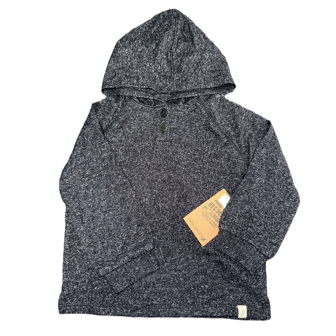 NWT Hooded long sleeve by Easy Peasy size 3