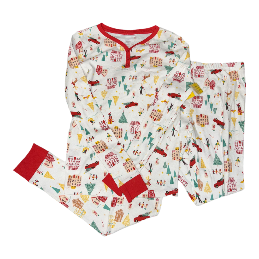 NWT 2 piece holiday pajama set by Lauren Conrad size 14