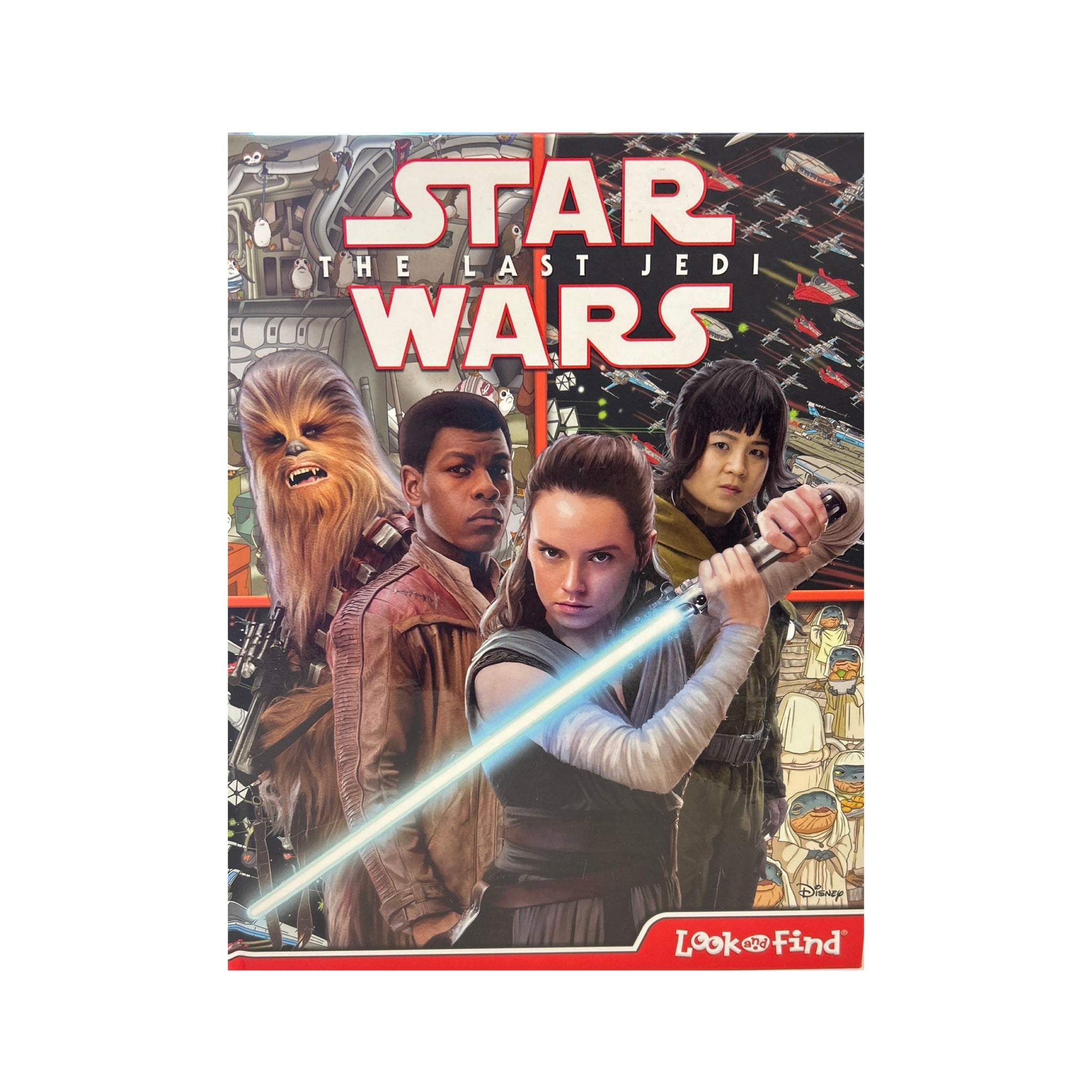 Star Wars The Last Jedi Look and Find book