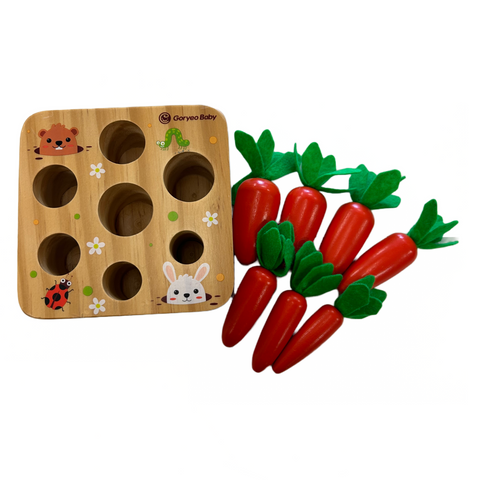 Wooden Carrot Puzzle