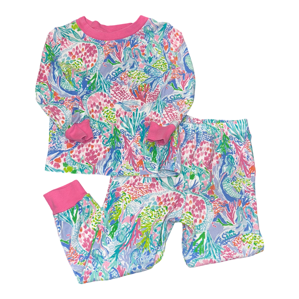 2 Piece pajama set by Lilly Pulitzer size 2