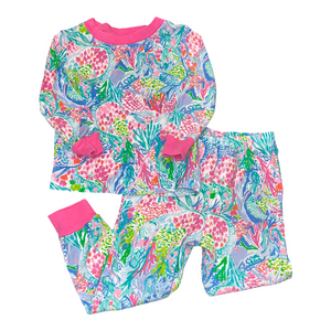 2 Piece pajama set by Lilly Pulitzer size 2