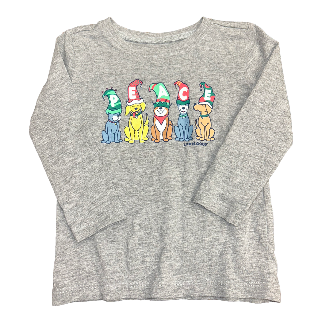 Holiday long sleeve by Life Is Good size 2