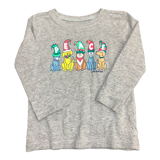 Holiday long sleeve by Life Is Good size 2
