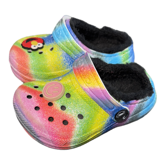 Lined Crocs size 6c