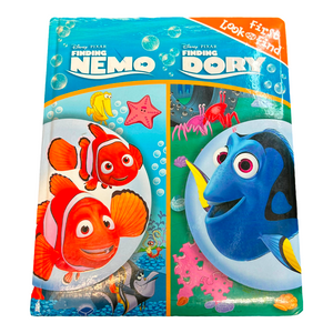 Finding Nemo Finding Dory Look and Find book