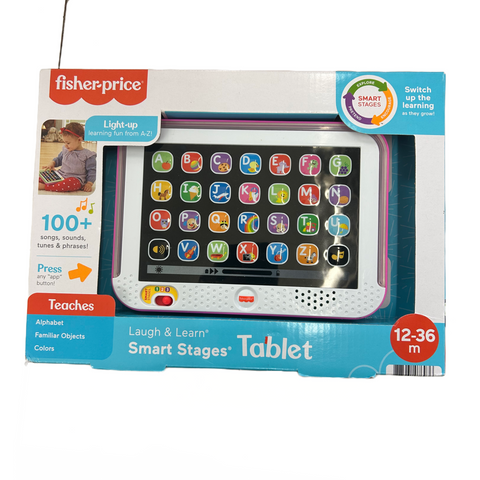 NWT Smart Stages Tablet by Fisherprice