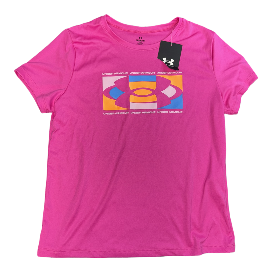 NWT Short sleeve by Under Armour size 10-12