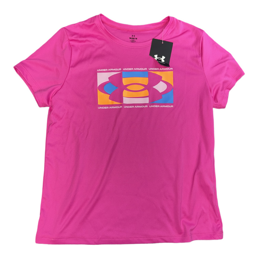 NWT Short sleeve by Under Armour size 10-12