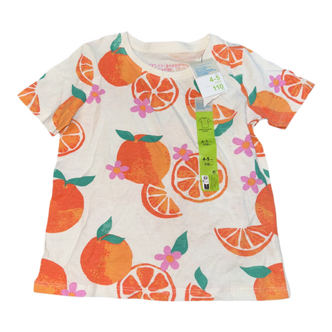 NWT Short sleeve by Primark size 4-5