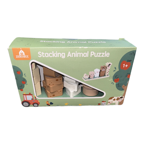 NWT Stacking Animal Puzzle by Zookabee
