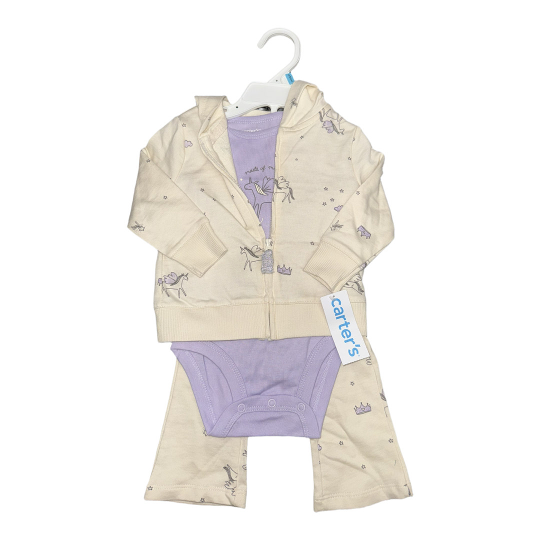 NWT 3 piece set by Carters size 6m