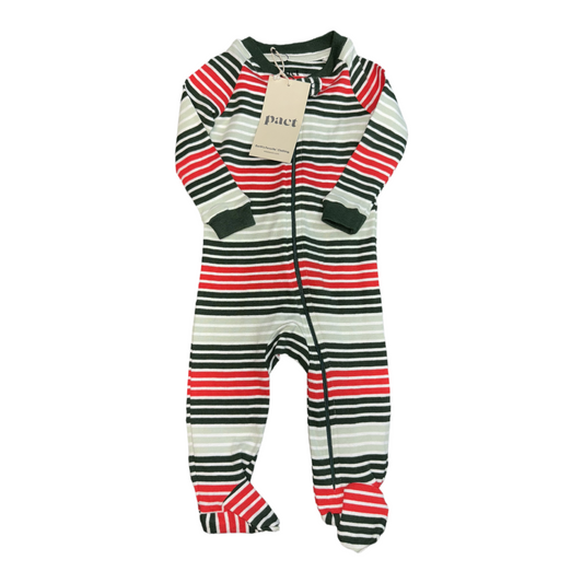 NWT Sleeper by Pact size 3-6m