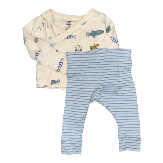 2 Piece set by Tea size 0-3m