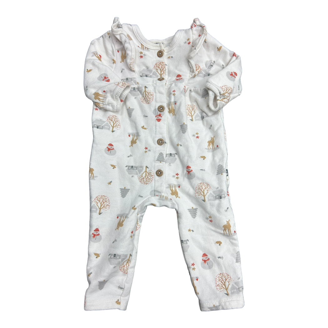 One piece holiday outfit by Rabbit+Bear size 3-6m