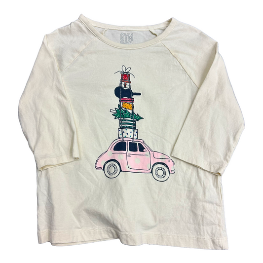 Holiday quarter sleeve by Gymboree size 5-6