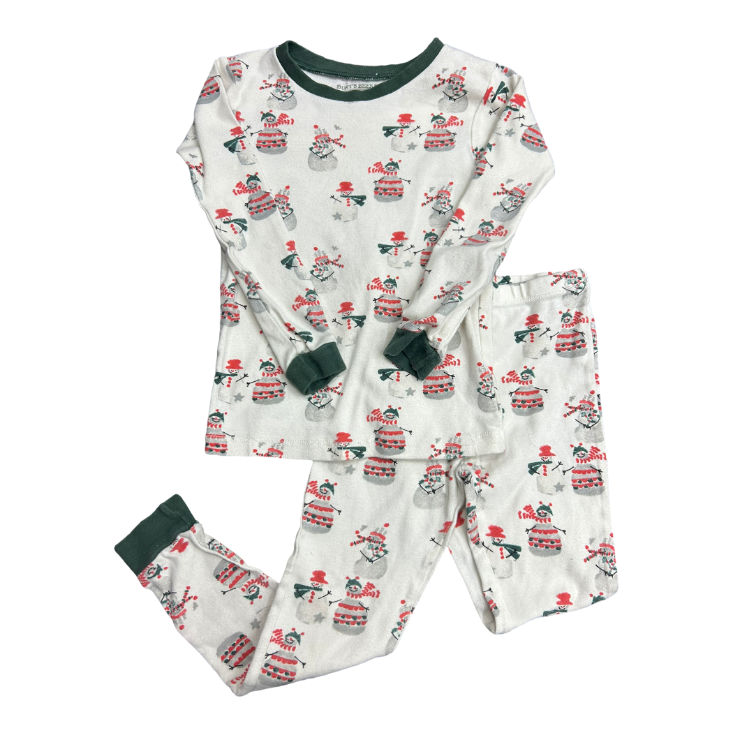2 Piece holiday pajama set by Burts Bees size 5