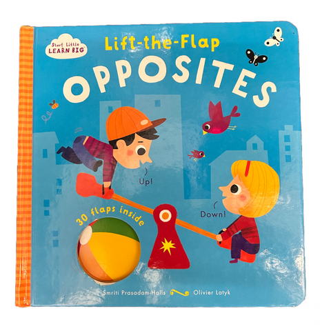 Lift-The-Flap Opposites Book