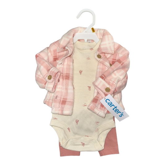 NWT 3 Piece set by Carters size NB
