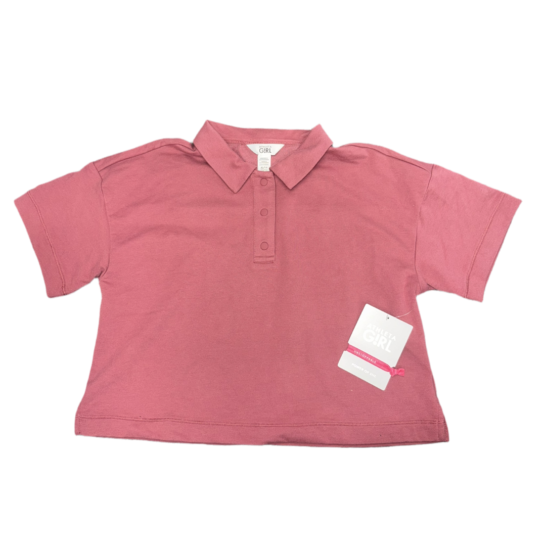 Cropped short sleeve by Athleta Girl size 14