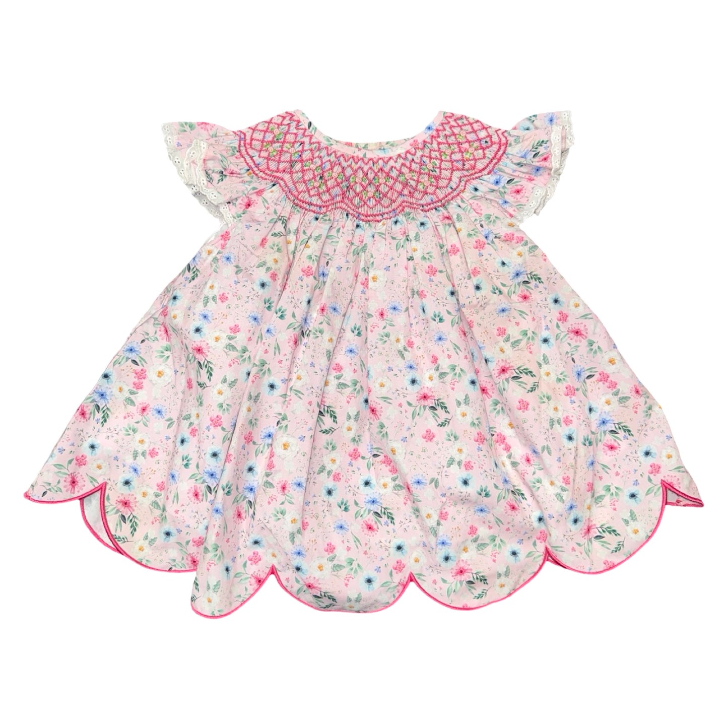 Smocked dress by Sweet La Rose size 2