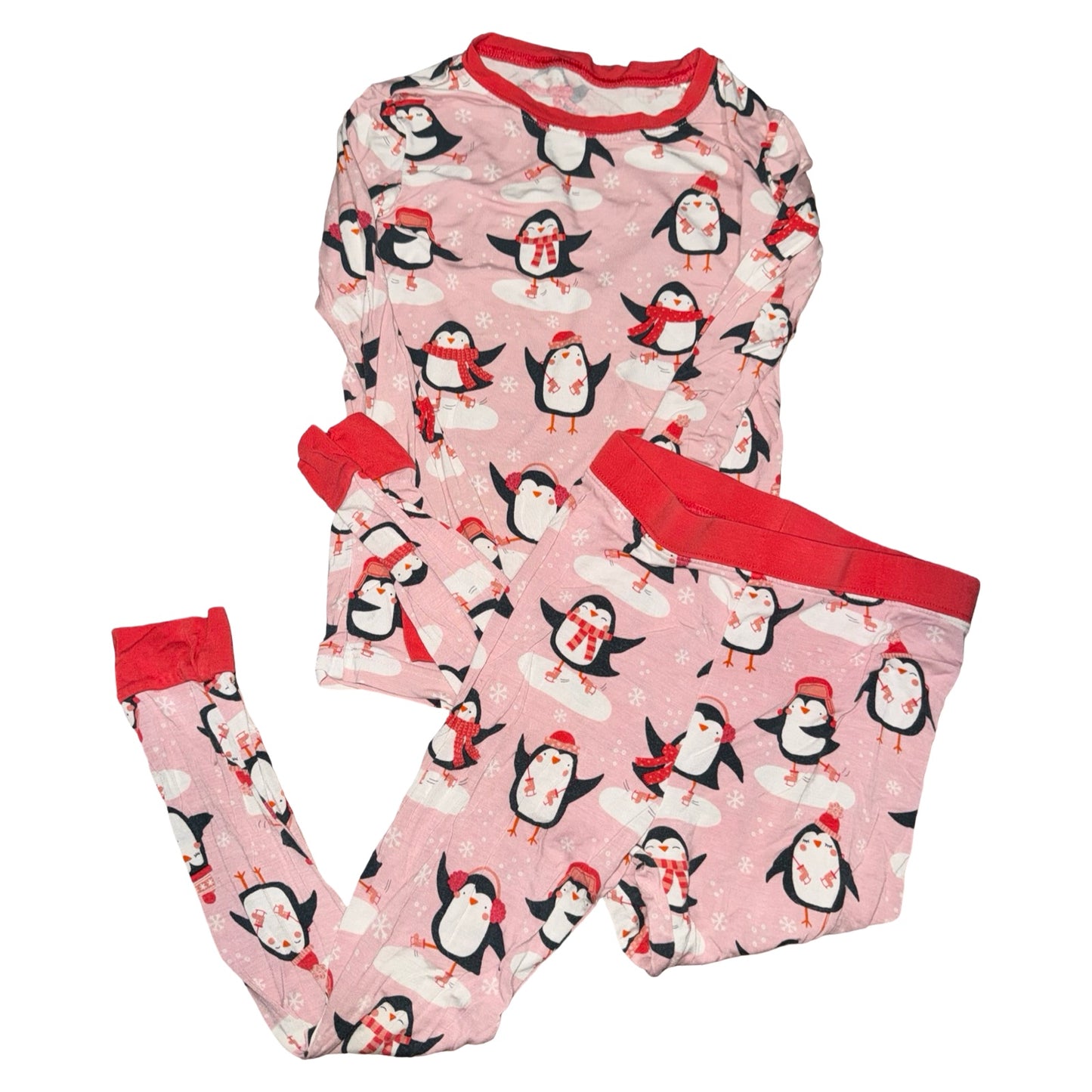 2 Piece Christmas pajama set by Little Sleepies size 4