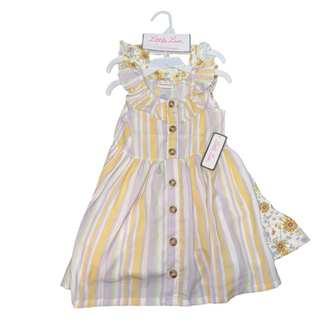 NWT 2 piece dress set by Little Lass size 2