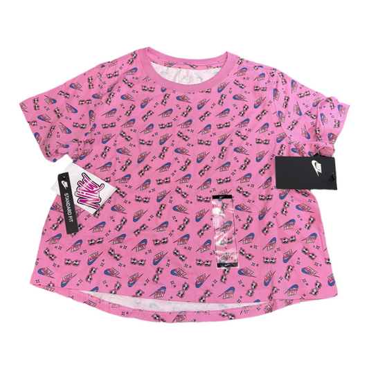 NWT Cropped Short sleeve by Nike size 14-16